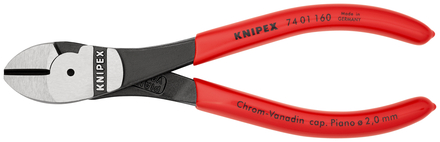 Pce coupante cote fte demultiplic. 160mm KNIPEX - 74 01 160 SB