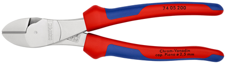 Pce cpte cote fte demult. 200mm chrome KNIPEX - 74 05 200 SB