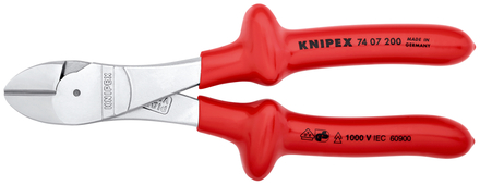 Pce cpte cte fte demult 200mm chr. 1000v KNIPEX - 74 07 200