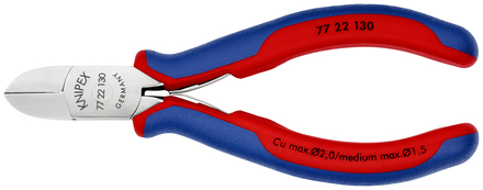 Pince coupante cote electro 130mm KNIPEX - 77 22 130