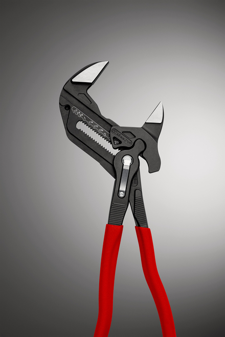 Pince cle 300mm brunie gaine pvc KNIPEX - 86 01 300