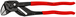 Pince cle 300mm brunie gaine pvc KNIPEX - 86 01 300