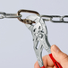 Pince cle 180mm chrome gaine pvc sur carte - KNIPEX - 86 03 180 SB