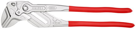 Pince cle xl 400mm chrome gaine pvc KNIPEX - 86 03 400