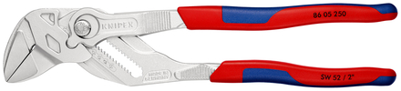 Pince-clé - 250 mm - sur carte, sous blister - KNIPEX - 86 05 250 SB