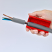 Coupe-tubes pour gaines électriques Twistcut - sur carte, sous blister - KNIPEX - 90 22 01 SB