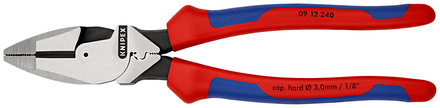 Pince univ lineman 240mm + sertissage KNIPEX - 09 12 240