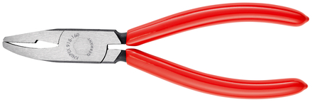 Pince à gruger le verre 160mm - Gainage PVC - Tête polie - Becs de largeur 9,5mm KNIPEX - 9151160