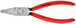 Pince de vitrier à becs plats 160mm - Gainage PVC - Becs de largeur 9,5mm KNIPEX - 9161160