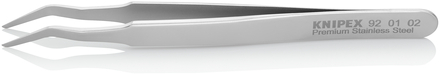Pince brucelle inox SMD 120mm coudée à 35° KNIPEX - 920102