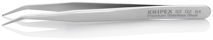 Brucelle de précision 120mm coudée 45° - Acier inoxydable antimagnétique KNIPEX - 920254