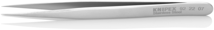 Brucelle de précision 115mm droite - Pointue - Acier inoxydable antimagnétique KNIPEX - 922207
