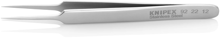 Brucelle de précision 105mm droite - Ultrafine - Acier inoxydable antimagnétique KNIPEX - 922212