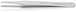 Brucelle de précision 120mm droite - Forme ronde effilée - Acier inoxydable KNIPEX - 925223
