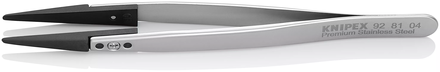 Pince brucelle inox à pointes remplaçables 130mm large KNIPEX - 928104