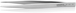 Brucelle de précision 125mm droite - Bouts carrés émoussés - Acier chromé KNIPEX - 928418