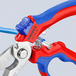 Ciseaux d'électricien - Fonction sertissage d'embouts - Oeillet antichute KNIPEX - 950520SB