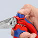 Ciseaux d'électricien - Fonction sertissage d'embouts - Oeillet antichute KNIPEX - 950520SB
