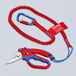 Ciseaux d'électricien - Fonction sertissage d'embouts - Oeillet antichute KNIPEX - 950520SB