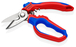 Ciseaux d'électricien - Fonction sertissage d'embouts - Oeillet antichute KNIPEX - 950520SB