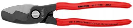 Coupe-cables 200mm ø20mm 70mm² KNIPEX - 95 11 200