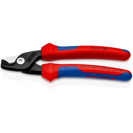 Coupe-câbles StepCut® - 160 mm, Ø 15 mm - KNIPEX - 9512160