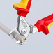 Coupe-câbles StepCut - 160mm - Chromé - Isolé 1000V - Cu/Al Ø15mm/50mm² KNIPEX - 9516160SB