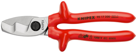 Coupe-cables 200mm ø20mm 70mm² 1000v KNIPEX - 95 17 200