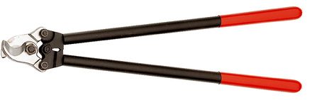 Coupe-câbles 600mm - Ø27mm/150mm² Cu/Al - Gainage PVC KNIPEX - 9521600