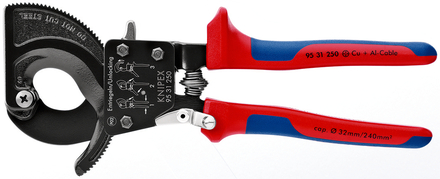 Coupe-cables a cliquet 250mm ø32mm KNIPEX - 95 31 250