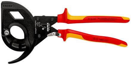 Coupe-cables a cliquet 320mm ø60mm 1000v KNIPEX - 95 36 320