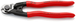 Coupe-cables acier 190mm ø2,5-4-5-7mm KNIPEX - 95 61 190 SB