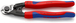 Coupe-cables acier 190mm ø2,5-4-5-7mm KNIPEX - 95 62 190 SB