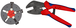 Pince a sertir multicrimp® 250mm 3 matr. KNIPEX - 97 33 01