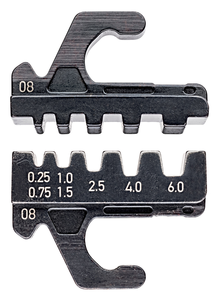 Matrice pour pince à sertir MultiCrimp® - Pour embouts de câble 0,25 à 6mm² KNIPEX - 973908