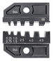 Matrices pour 97 43 200 - Sertissage embouts de câble isolés ou non 0,25 à 6mm² KNIPEX - 974908