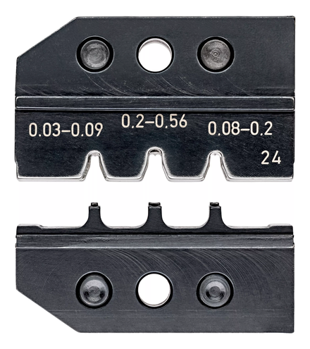 Matrices pour 97 43 200 - Sertissage connecteur D-Sub; HD 20; HDE 0,03 à 0,56mm² KNIPEX - 974924