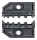 Matrices pour 97 43 200 Sertissage connecteurs sertis selon DIN46267 1,5 à 10mm² KNIPEX - 974930