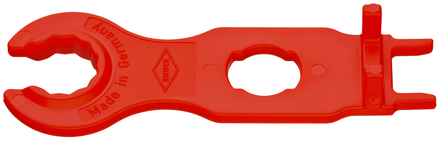 Lot de 2 clés de montage 115mm pour connecteurs solaires MC4 (Multi-Contact) KNIPEX - 9749662