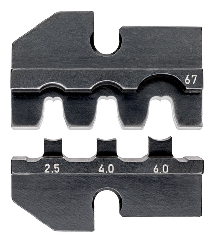 Matrices pour 97 43 200 Sertissage connecteurs solaires (Hirschmann) 2,5 à 6mm² KNIPEX - 974967
