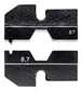 Matrices pour 97 43 XX - Sertissage connecteurs fibre optique SW 8,7 / Ø9,5mm KNIPEX - 974987