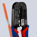Pince a sertir fiches western rj11/12/45 KNIPEX - 97 51 10