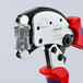 Pince à sertir auto-ajustable pour embouts de câble, avec tête de sertissage rotative Twistor16® - KNIPEX - 97 53 18