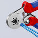 Pince pour embouts 0,06 a 10mm² chrom sc KNIPEX - 97 55 14 SB