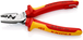 Pce a sertir 180mm embouts 0,25-16mm² t KNIPEX - 97 78 180 T BK