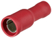 Cosses femelles isolées rouge Ø 4mm / 0,5 - 1,0mm² - AWG 20 -17 - 100 pièces KNIPEX - 9799130