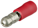 Cosses mâles isolées rouge Ø 3mm / 0,5 - 1,0mm² - AWG 20 -17 - 100 pièces KNIPEX - 9799150