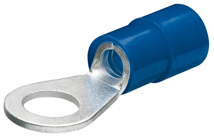 Cosses rondes isolées bleu Ø 4mm / 1,5 - 2,5mm² - AWG 15 -13 - 100 pièces KNIPEX - 9799173