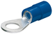 Cosses rondes isolées bleu Ø 6mm / 1,5 - 2,5mm² - AWG 15 -13 - 100 pièces KNIPEX - 9799175