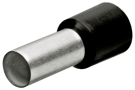 Embouts de câbles isolés noir 1,5mm² - AWG 15 - longueur 14mm - 200 pièces KNIPEX - 9799333